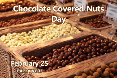 Celebrate Chocolate Covered Peanuts Day February 25 | NonStop Celebrations