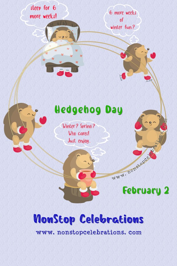 Celebrate Hedgehog Day February 2 NonStop Celebrations
