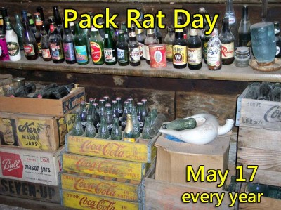 Celebrate Pack Rat Day May 17 | NonStop Celebrations