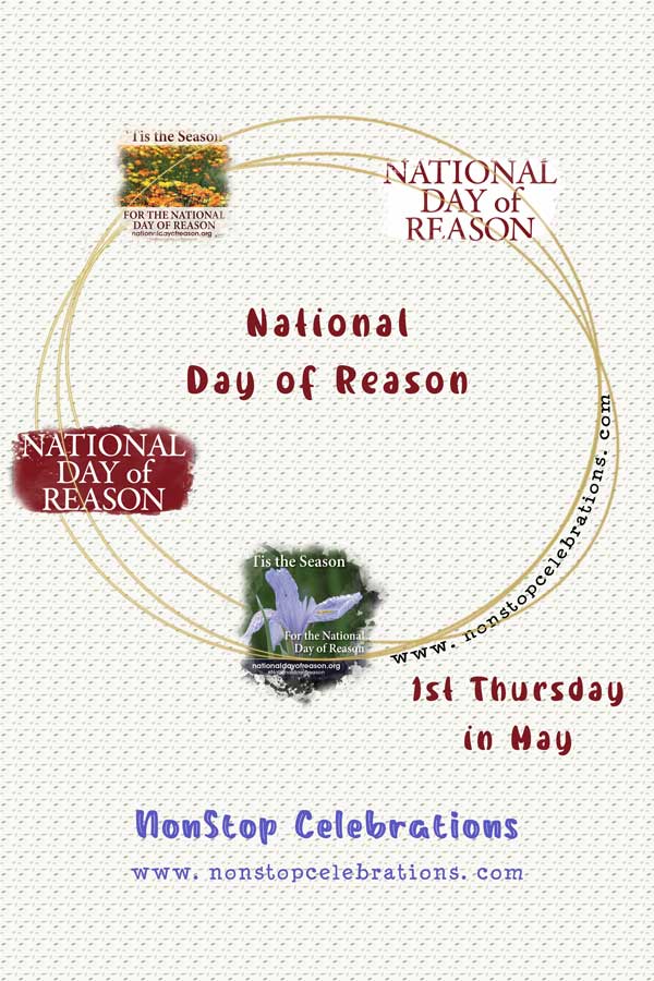 Celebrate the National Day of Reason in May NonStop Celebrations