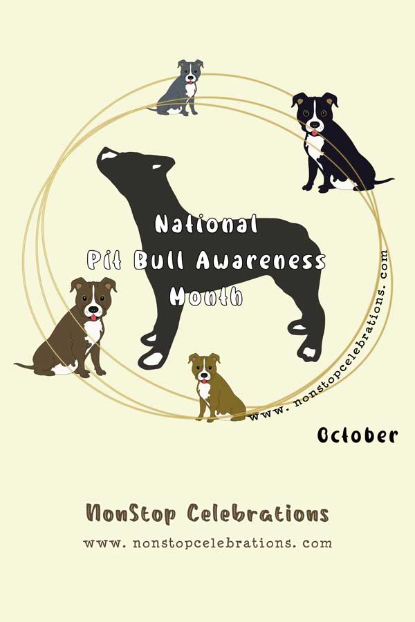October is National Pit Bull Awareness Month! – V-dog